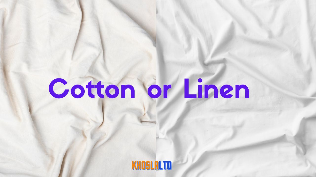 How to tell if fabric is cotton or linen ?